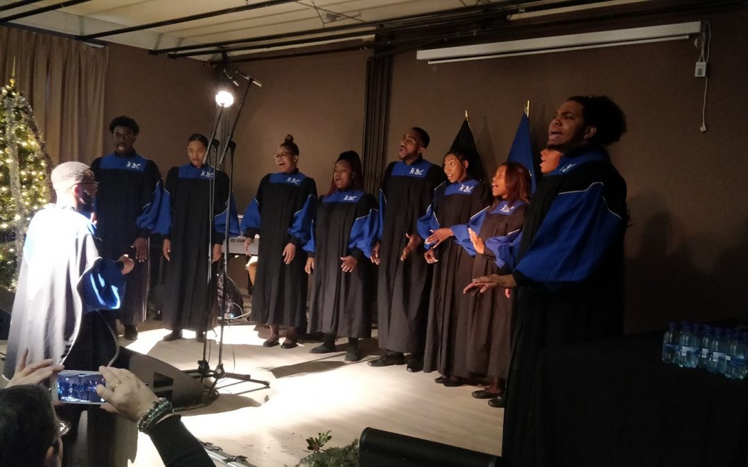 Accueil de l’HOWARD GOSPEL CHOIR de l’HOWARD UNIVERSITY,…